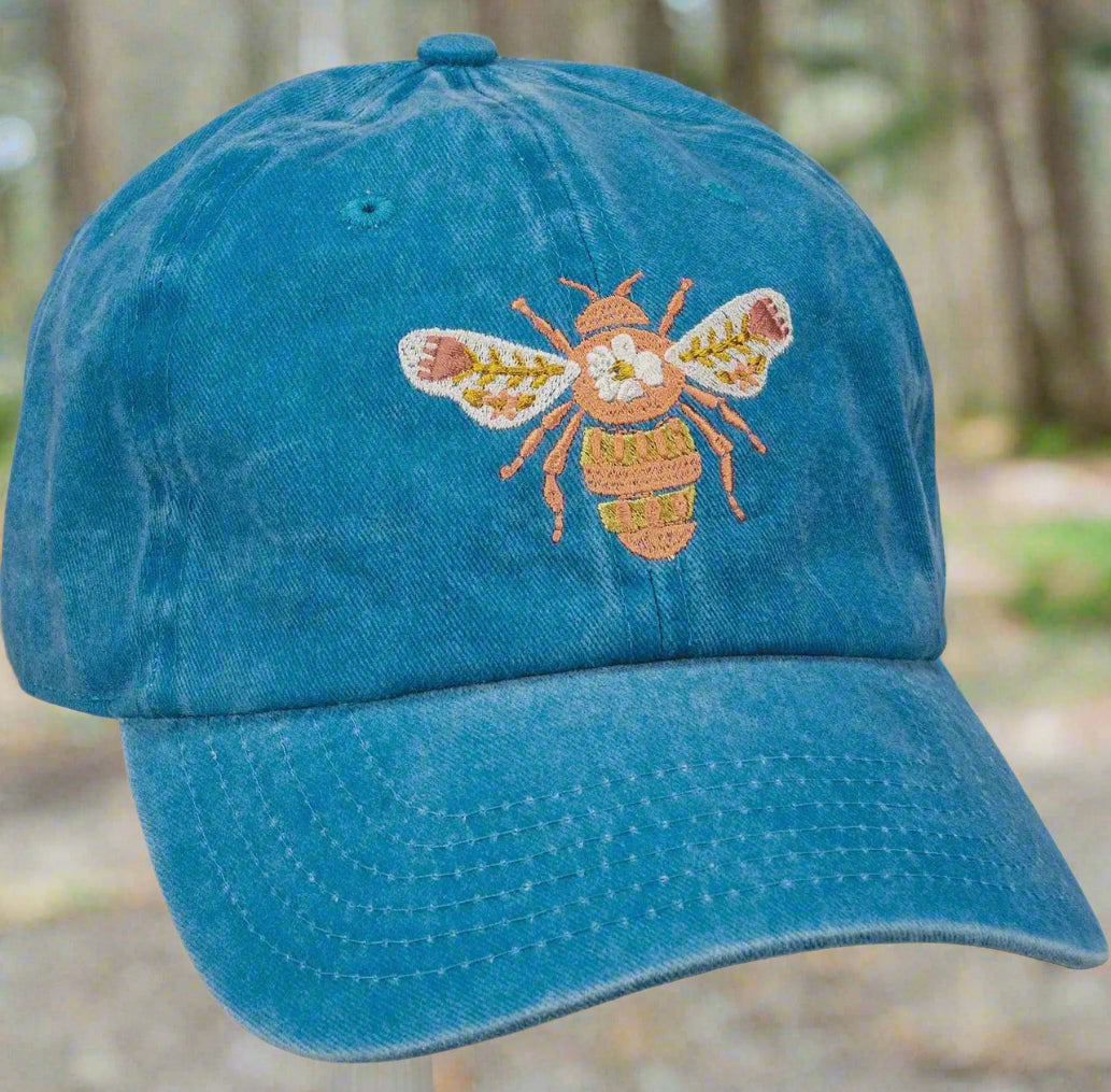 Bee Happy Baseball Cap