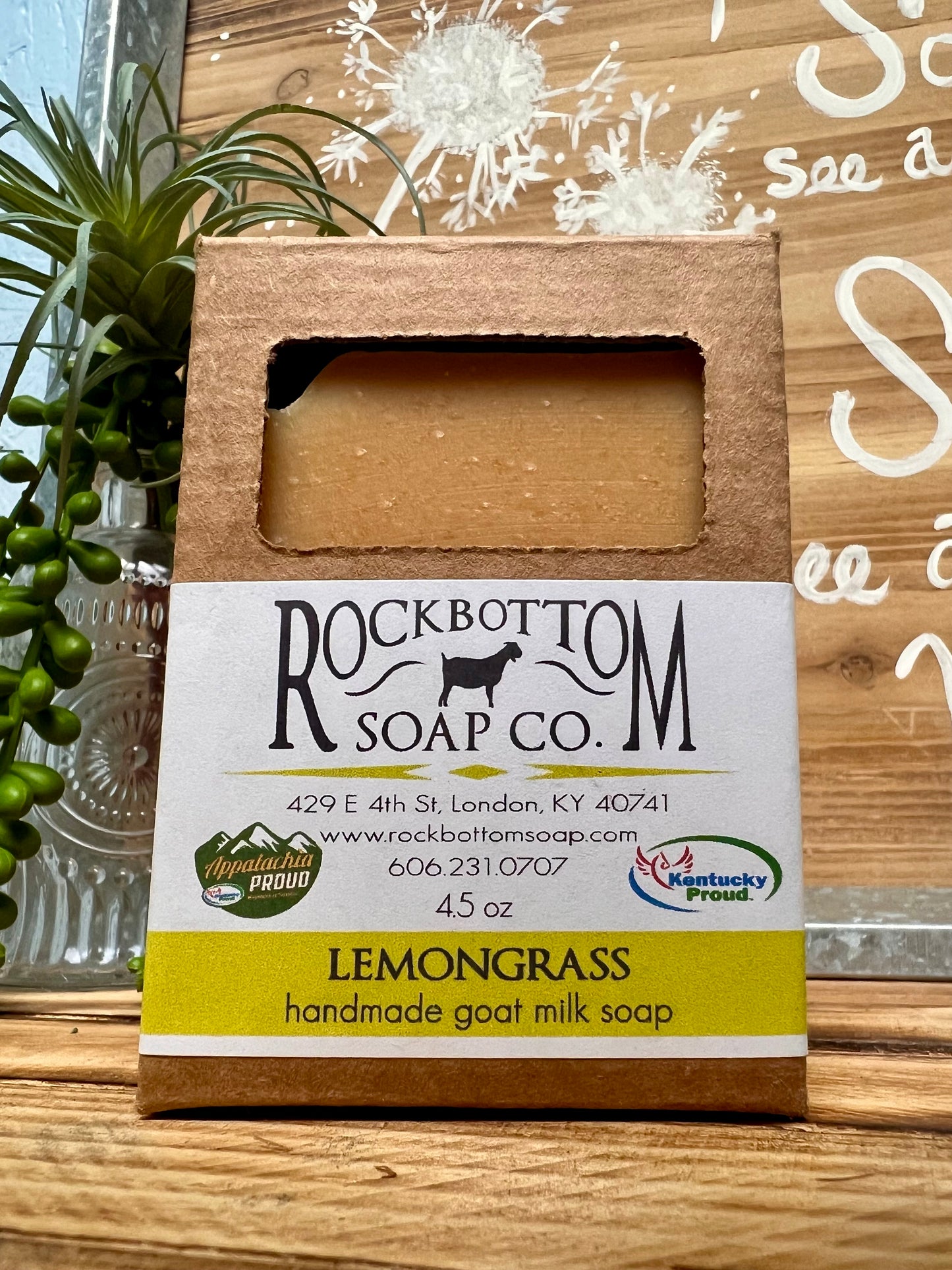 Lemongrass Handmade Goat Milk Soap