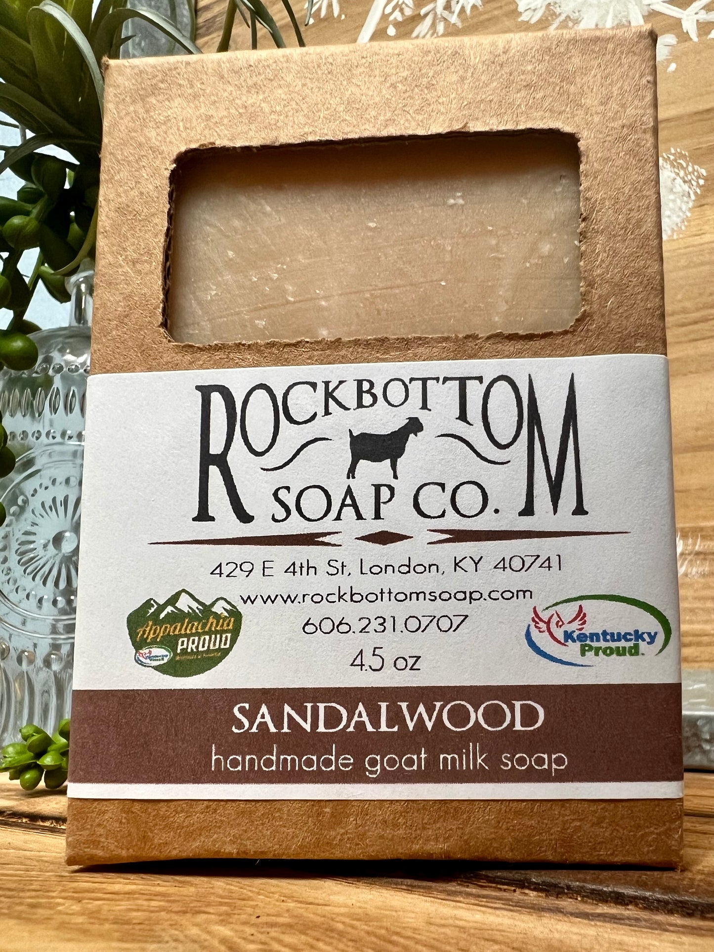 Sandalwood Handmade Goat Milk Soap