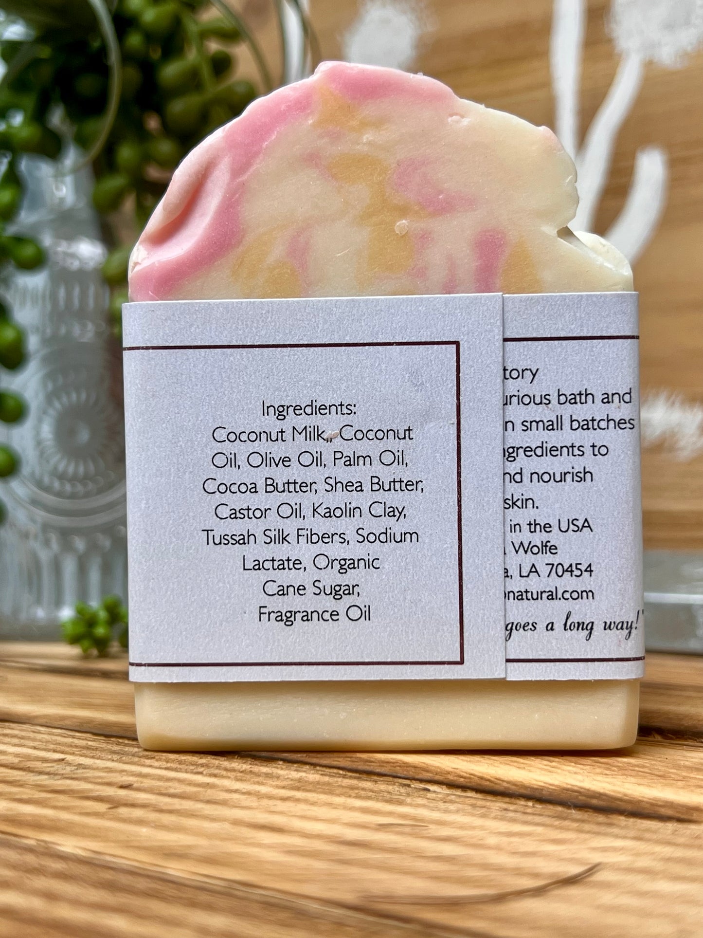 Pink Peony Coconut Milk Bath