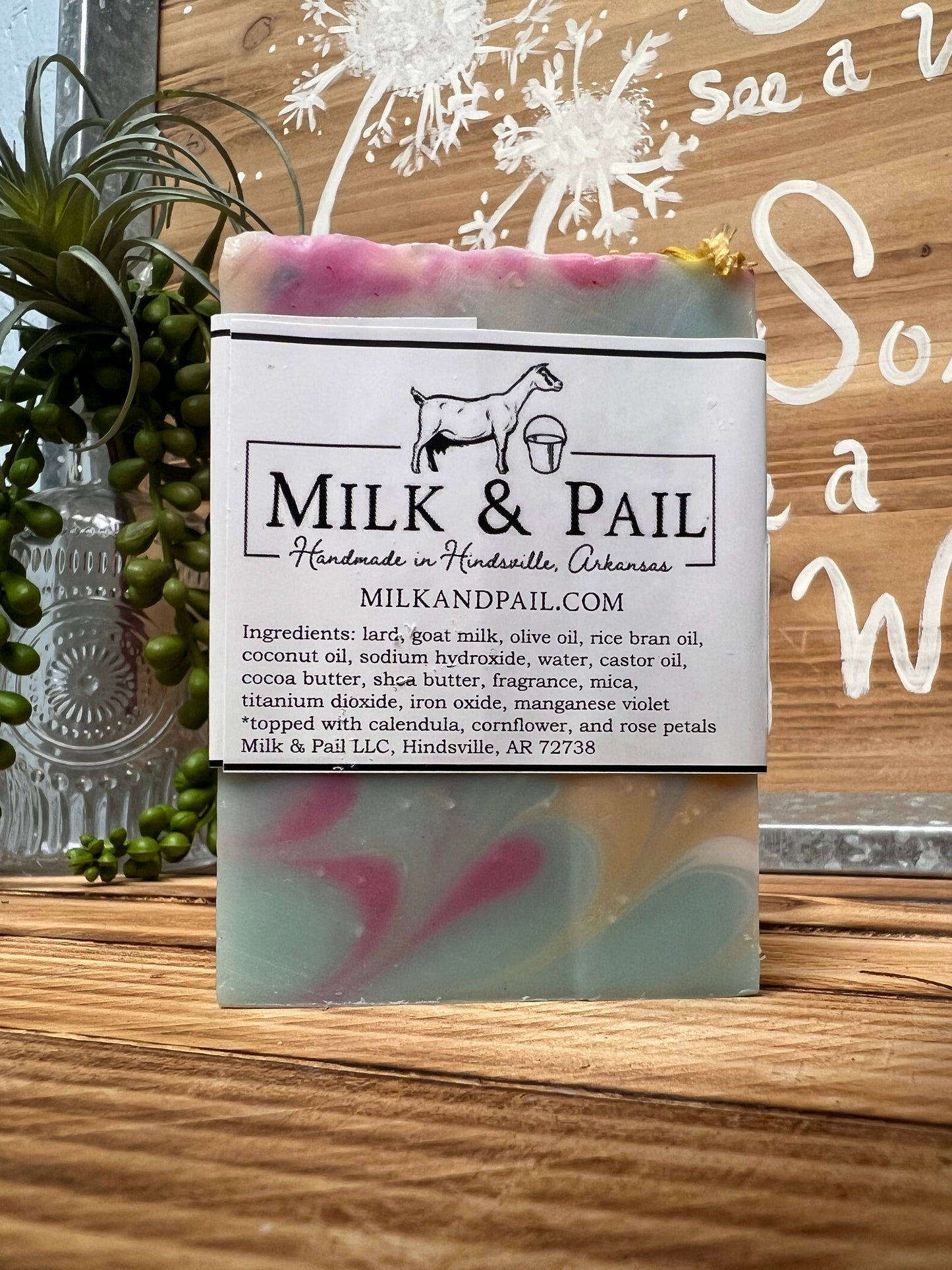 Wildflower Honey Handcrafted Goat Milk Soap