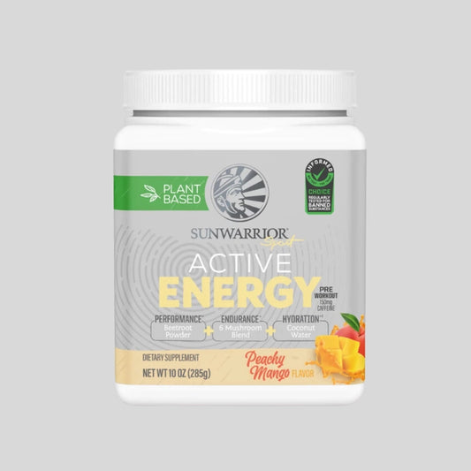 Peachy Mango Active Energy Pre-Workout Powder - Hydrating