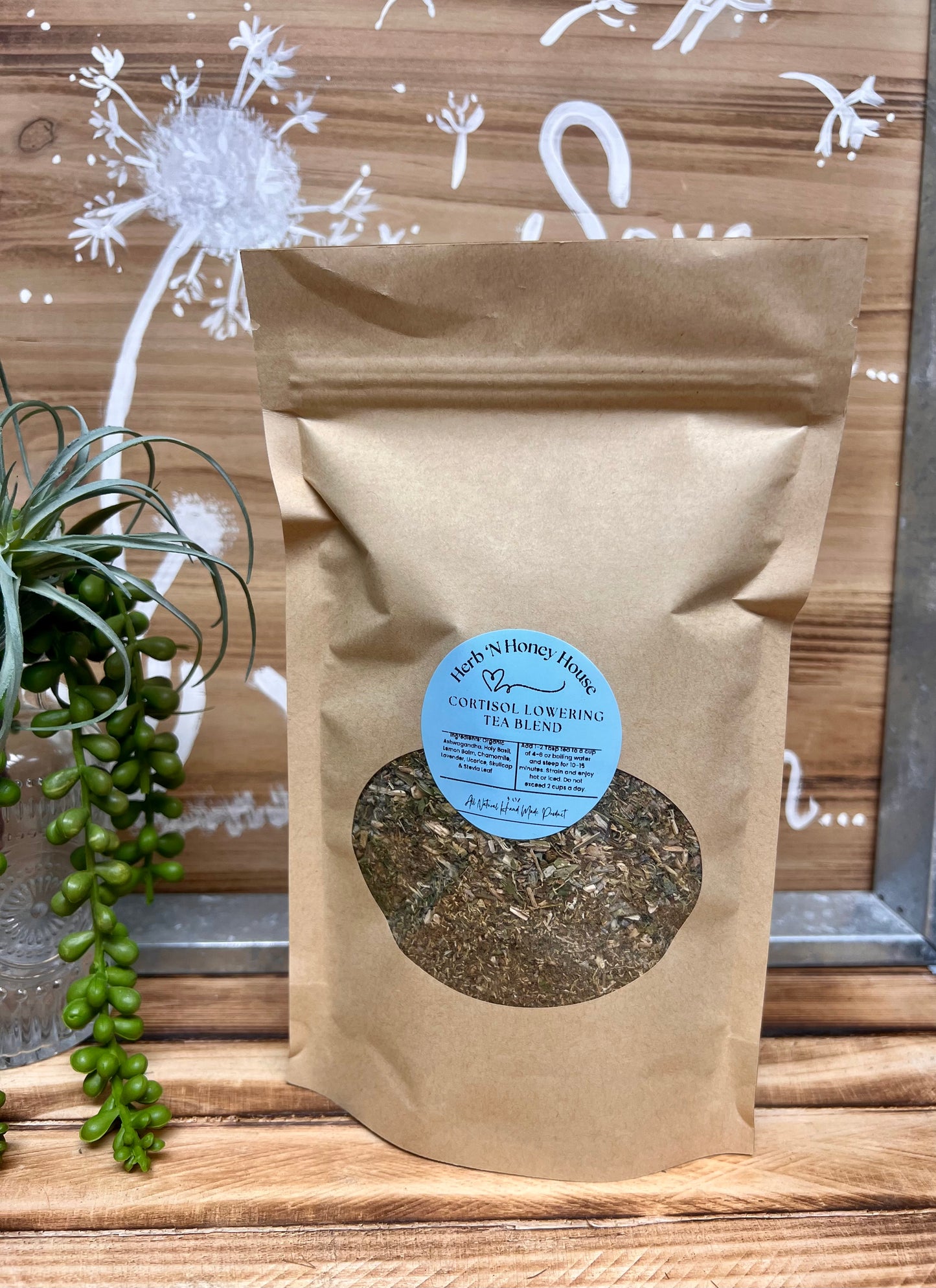 Cortisol Lowering Tea Blend 4 oz