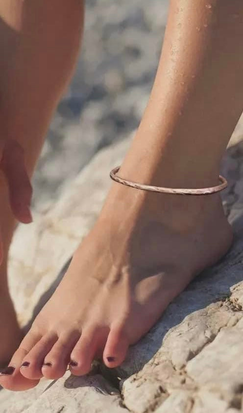 Copper Magnetic Anklet