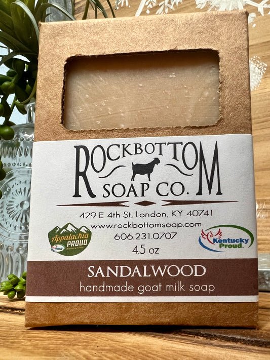 Sandalwood Handmade Goat Milk Soap