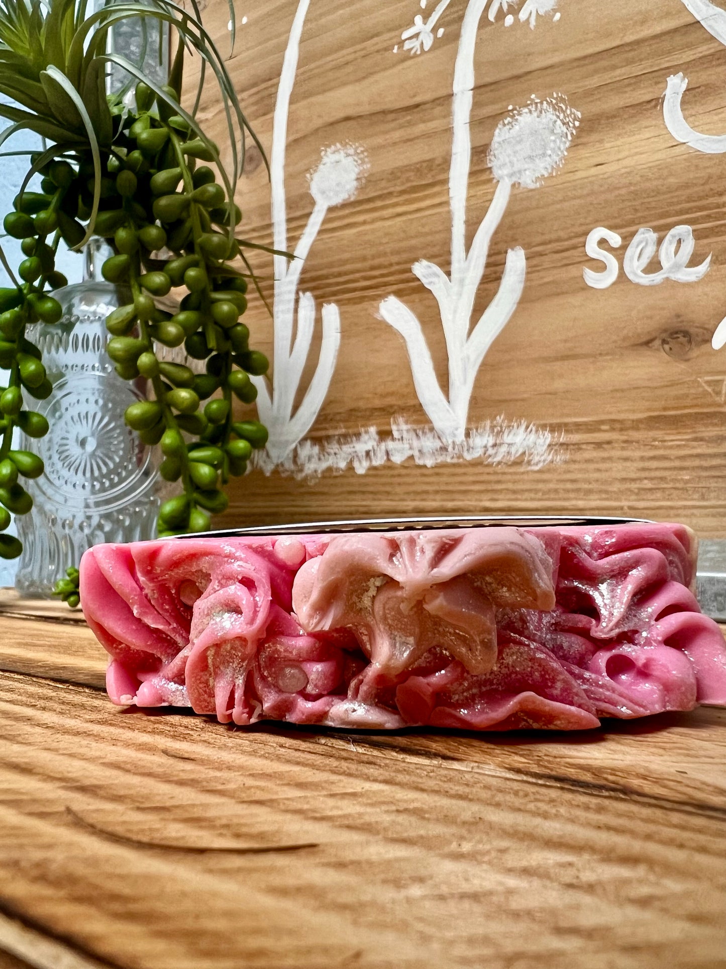 Pink Jasmine & Vanilla Luxury Bath Bar