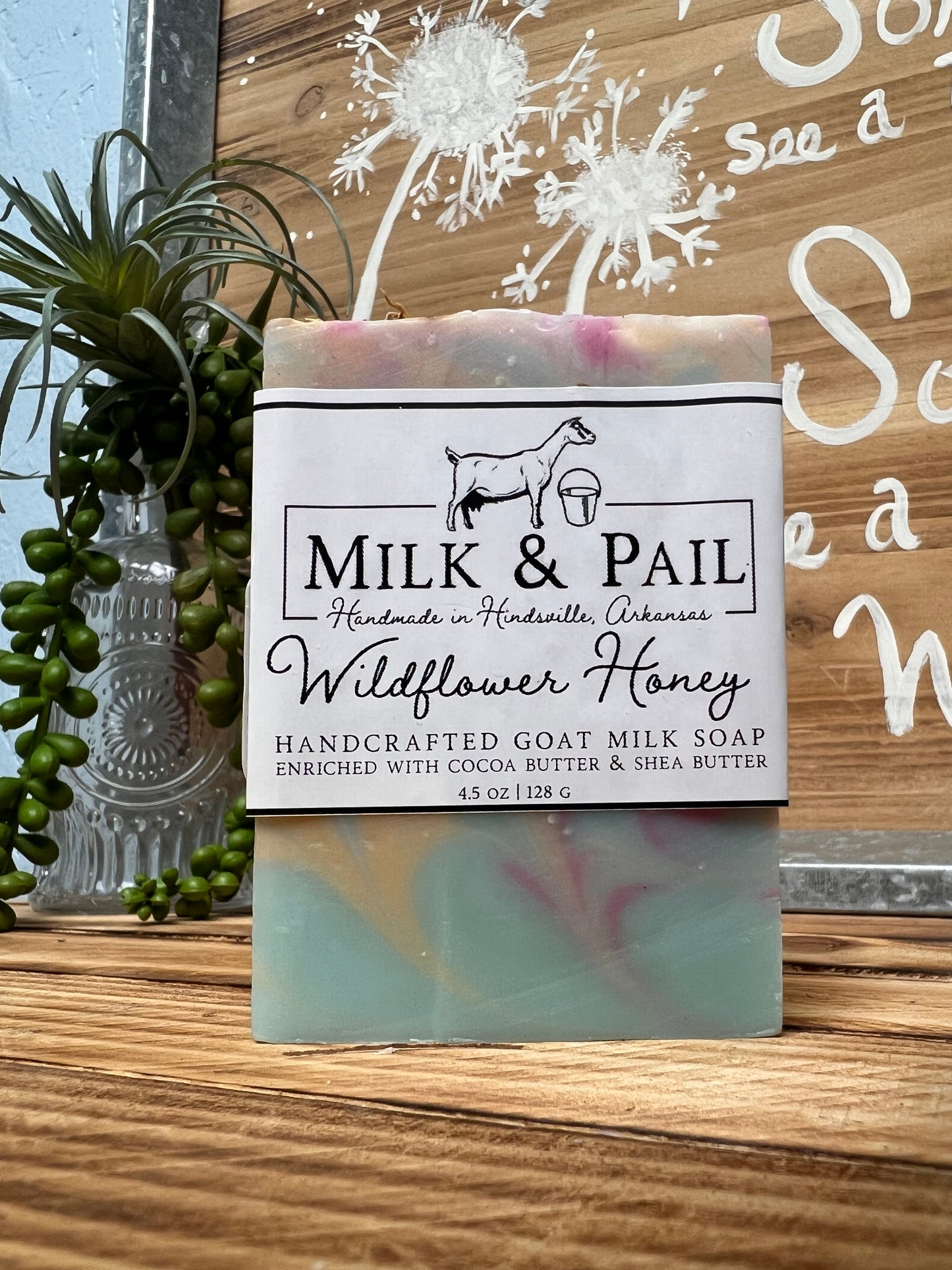 Wildflower Honey Handcrafted Goat Milk Soap