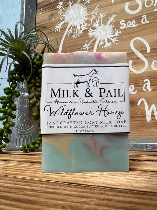 Wildflower Honey Handcrafted Goat Milk Soap