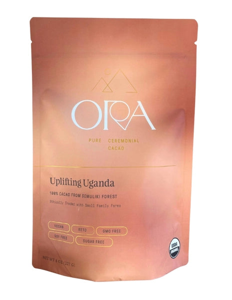 Uplifting Uganda 100% Cacao - Organic Ceremonial Chocolate 8 oz