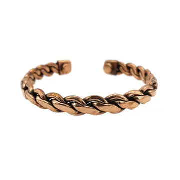 Magnetic Copper Braid Cuff