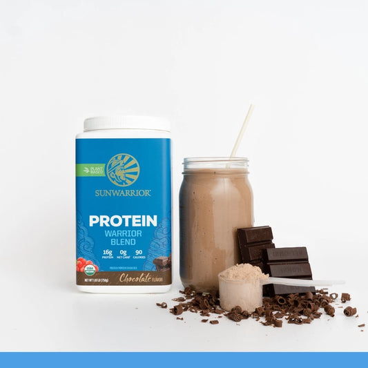 Warrior Blend Chocolate Protein - Vegan Pea Protein Powder