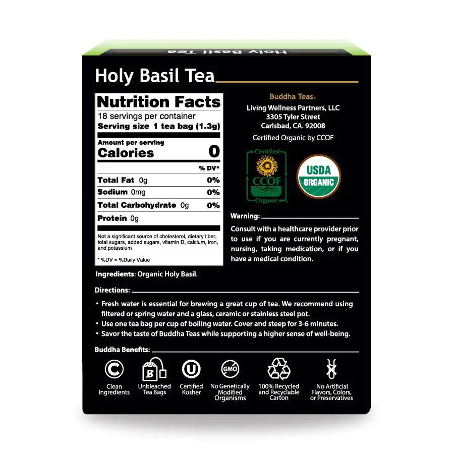 Holy Basil Buddha Tea (Tulsi)